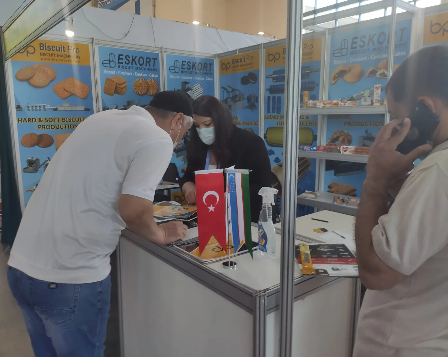 BiscuitPro Biscuit Machinery UzFood 2021 Stand 2